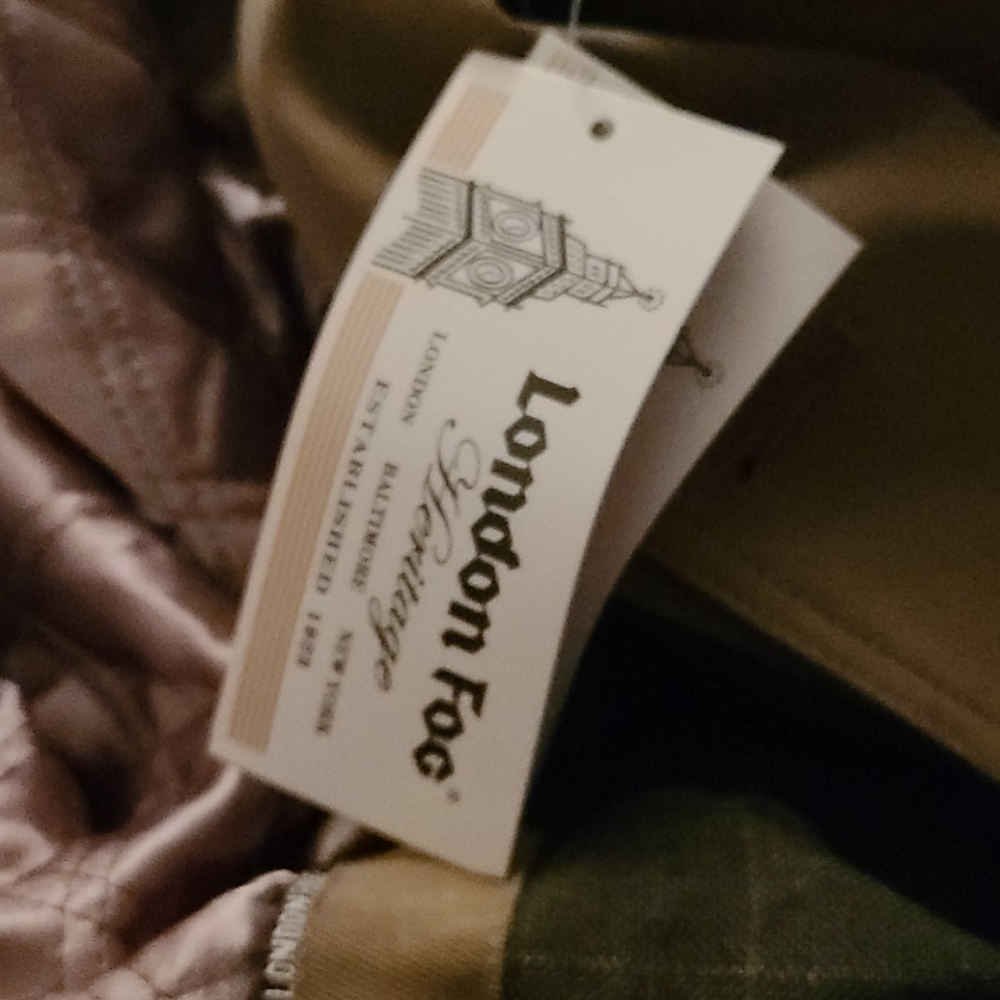 London Fog Men's Iconic Trench Coat NWT - Picture 7 of 12